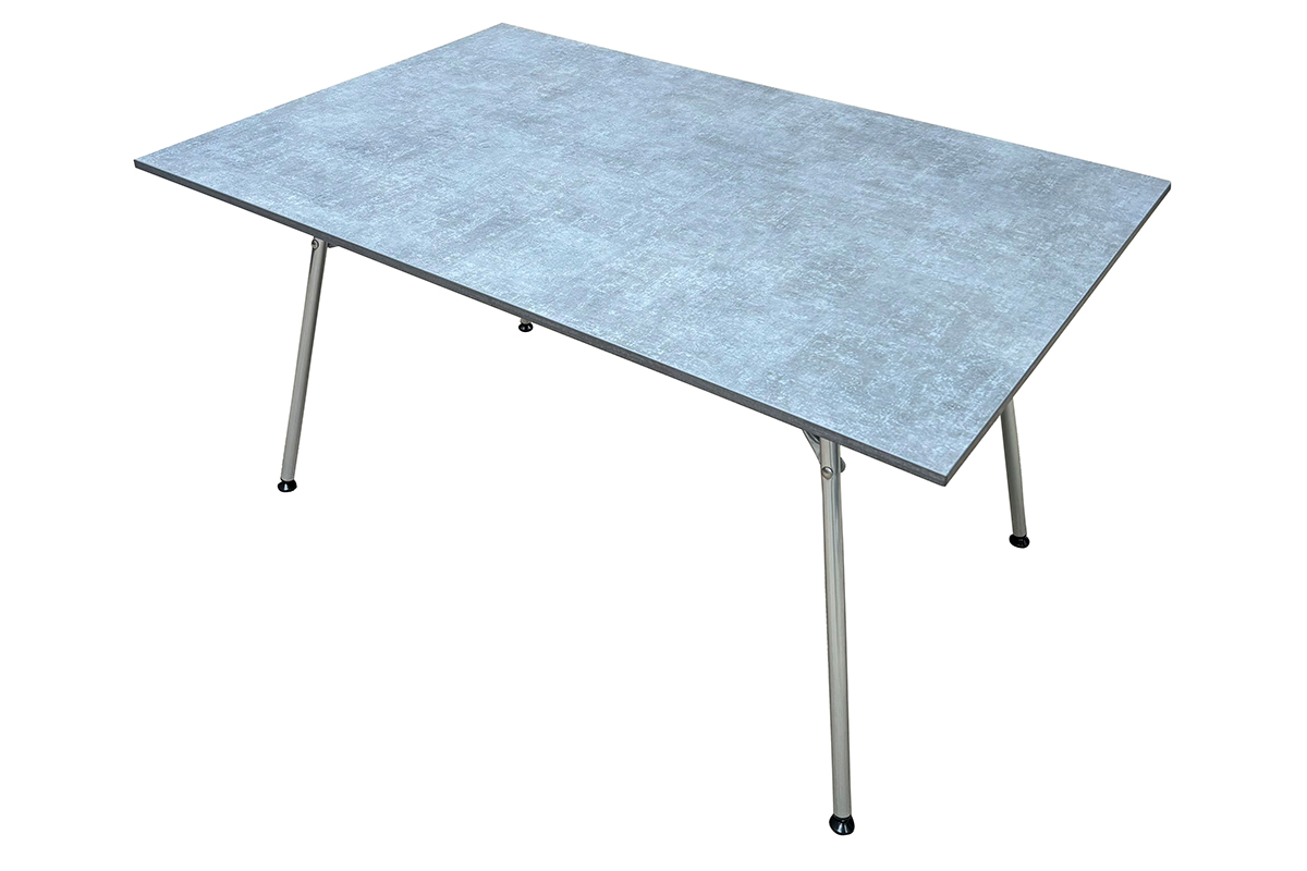 Dining table grey 90 x 138 cm