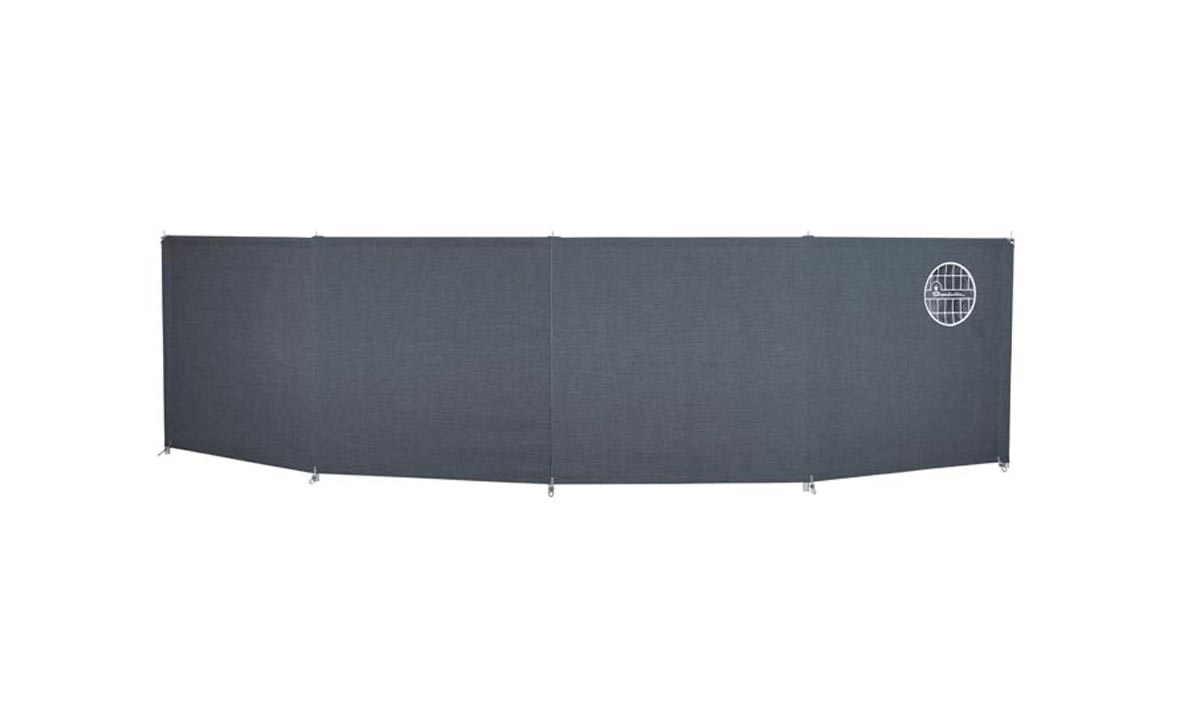 Windscreen 4 sided, 120 cm, Mega, Granite