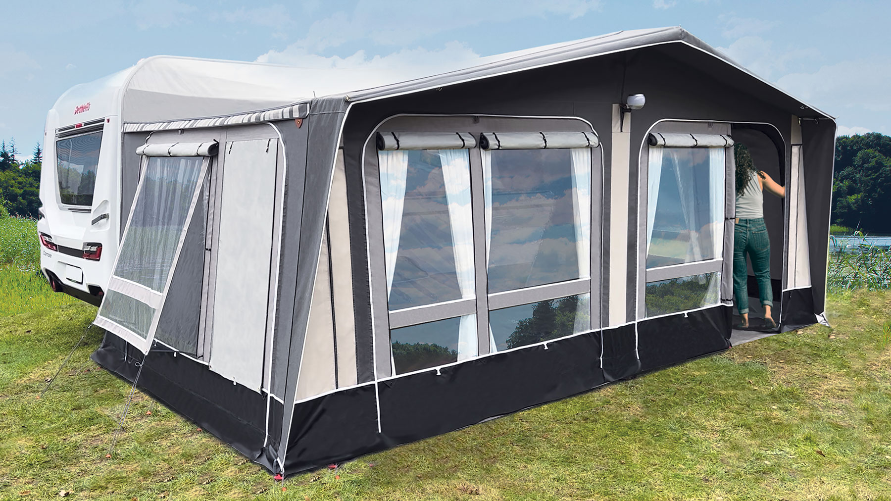 Fortelte til campingvogn Høj kvalitet fra Isabella