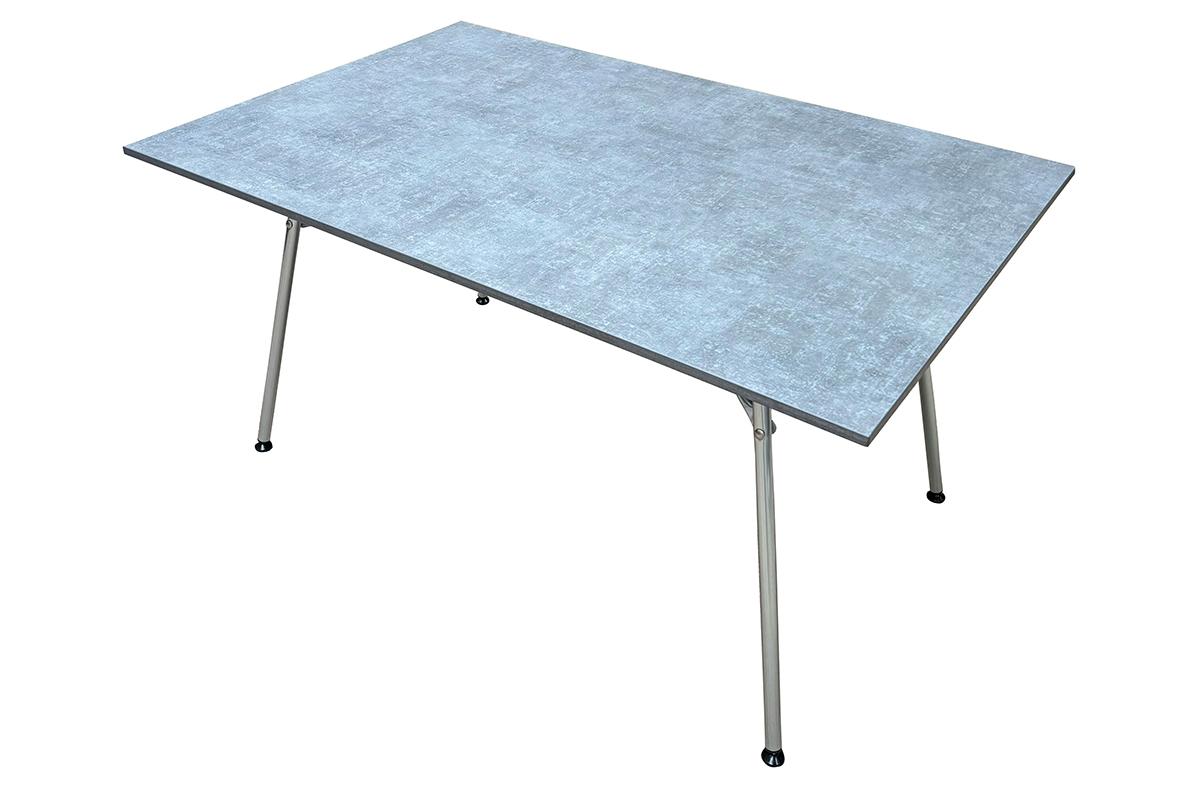 Klappbarer Esstisch Grau 90 x 160 cm