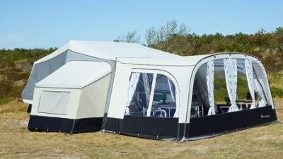 Living Plus Sun Canopy Front Sand Camplet