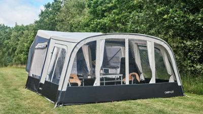 Living Plus Sun Canopy Front Sand II Camplet